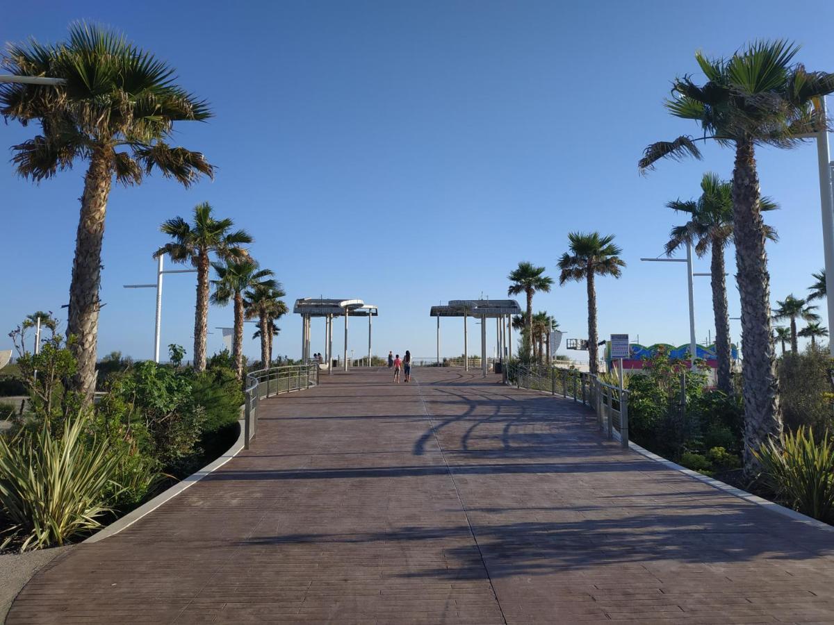 Appartement, Vue Sur Mer, Acces Direct Plage, Piscine Vias Exterior foto
