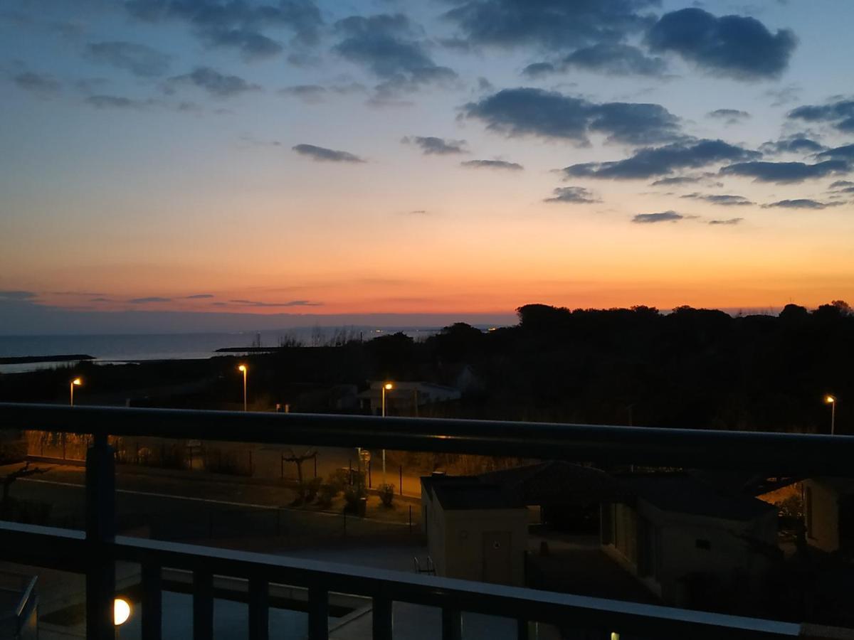 Appartement, Vue Sur Mer, Acces Direct Plage, Piscine Vias Exterior foto