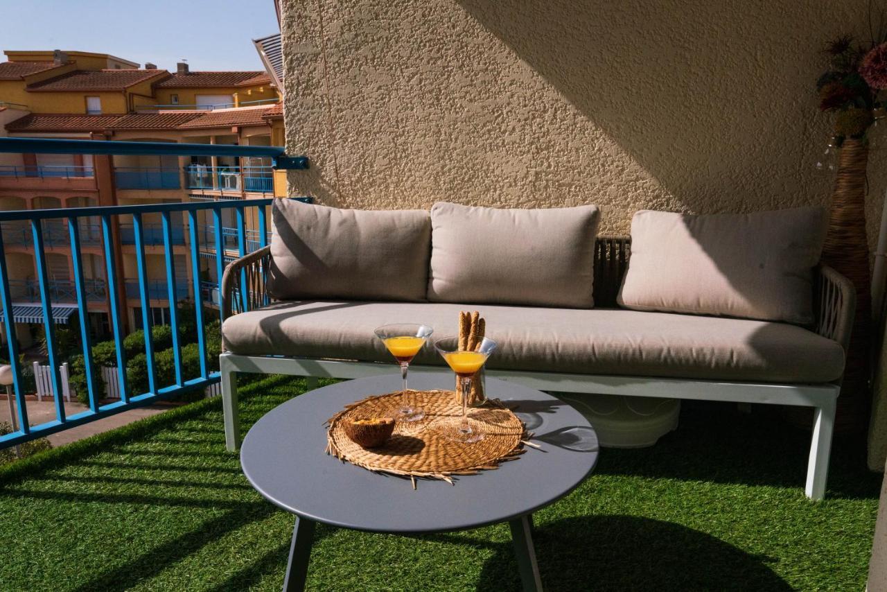 Appartement, Vue Sur Mer, Acces Direct Plage, Piscine Vias Exterior foto