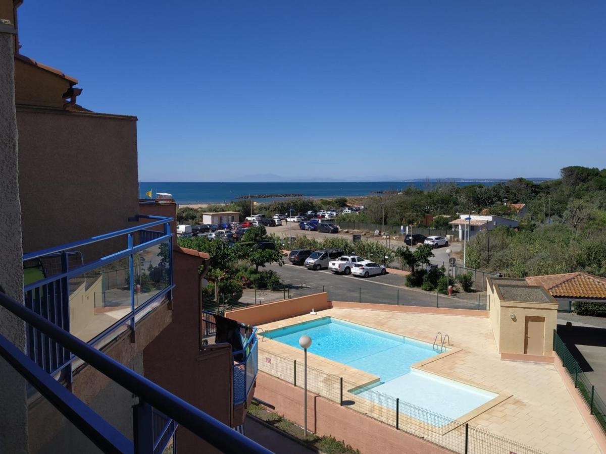 Appartement, Vue Sur Mer, Acces Direct Plage, Piscine Vias Exterior foto
